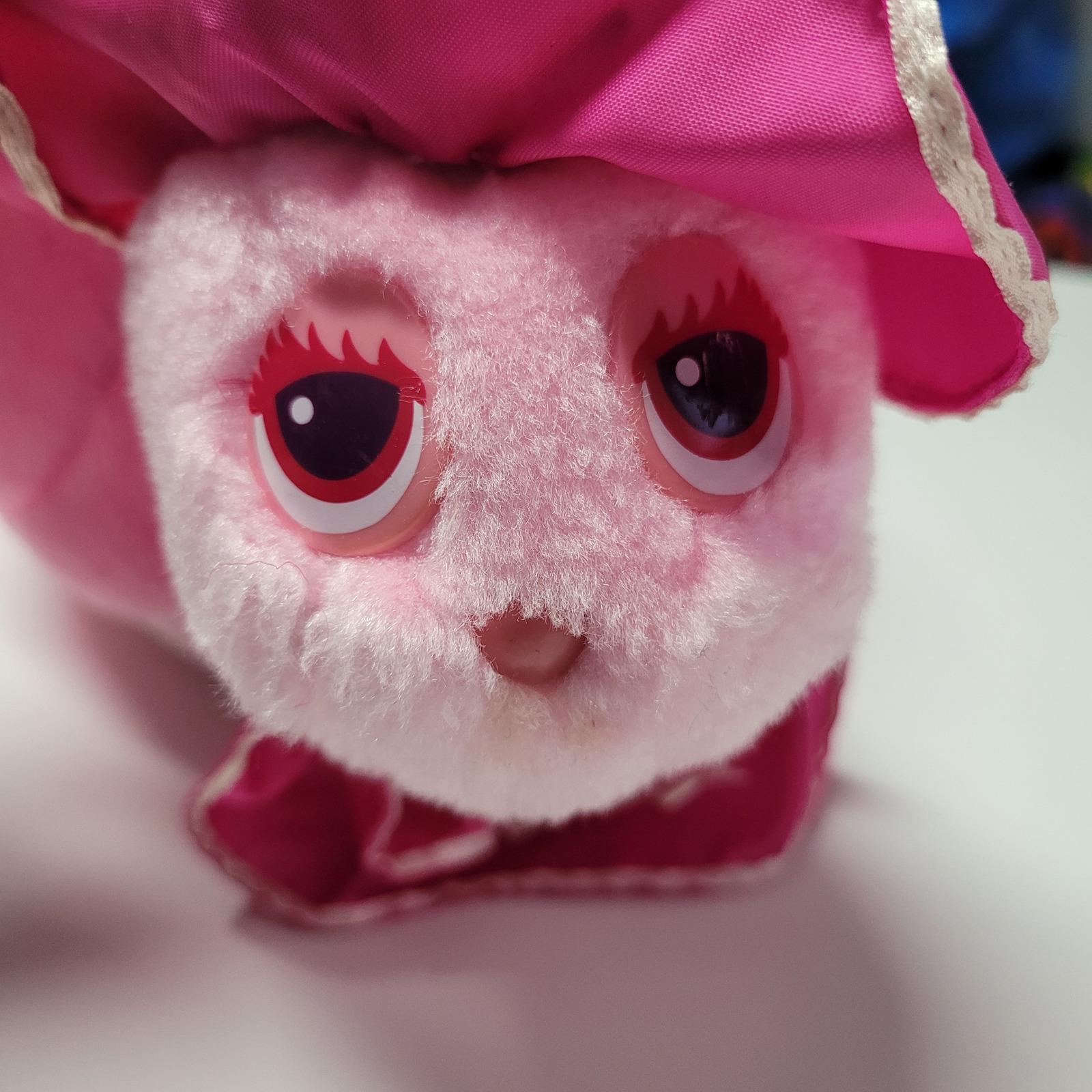 ヴィンテージ ピンク カタツムリ ぬいぐるみ（ミニフィギュア付き 