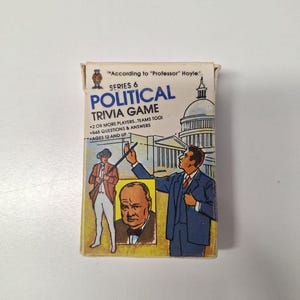 Hoyle Pocket Trivia Politics 1984 History Facts Quiz Travel Flashcards Jeopardy