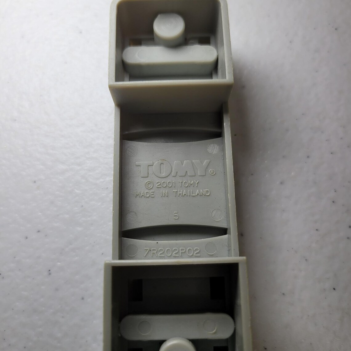 Vintage Tomy Track Riser Replacement Set Grey Yellow 2001, foto 4 di 5