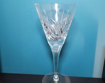 Gobelet à vin en cristal Gorham de 20 cm (8 po.) motif King Edward