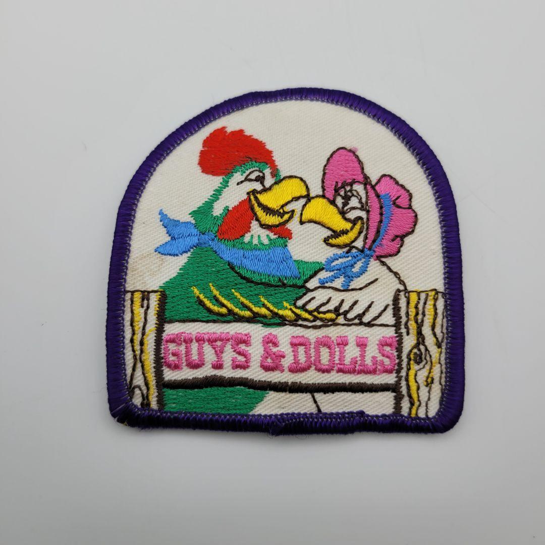 Girl Scout Badge Vintage Patch Brownie Retro Troop Guys Dolls Chicken ...