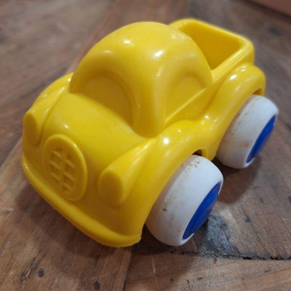 Viking Toys ピックアップトラック イエロー ゴム製ホイール