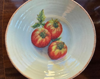 Williams-Sonoma Jardin Potager tomatpastaskål tillverkad i Italien