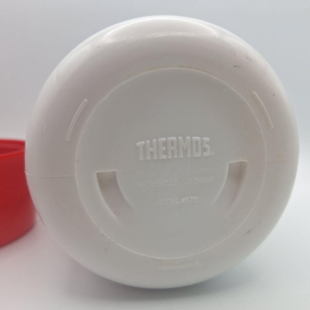 Flintstones Thermos 90s Cartoon TV Show Millennial Nostalgia Red