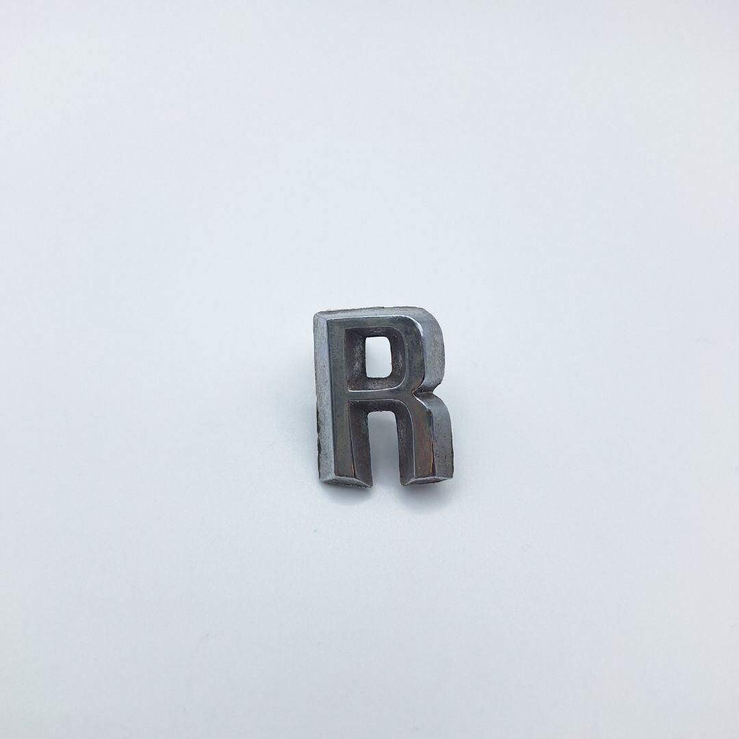 Metal Letter R Emblem 96-2 Badge Silver Tone Car Emblem Decoration - Etsy