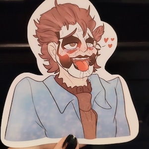 Large Ahegao Papa Stickers