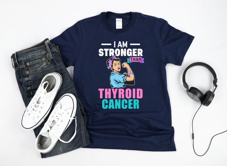 Thyroid Cancer Awareness Gift Cancer Quote Survivor Gift I Etsy
