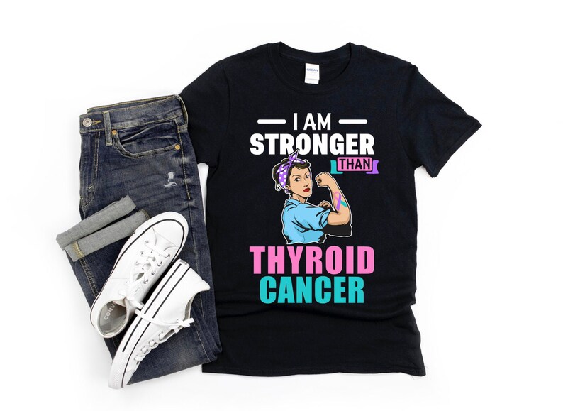 Thyroid Cancer Awareness Gift Cancer Quote Survivor Gift I Etsy