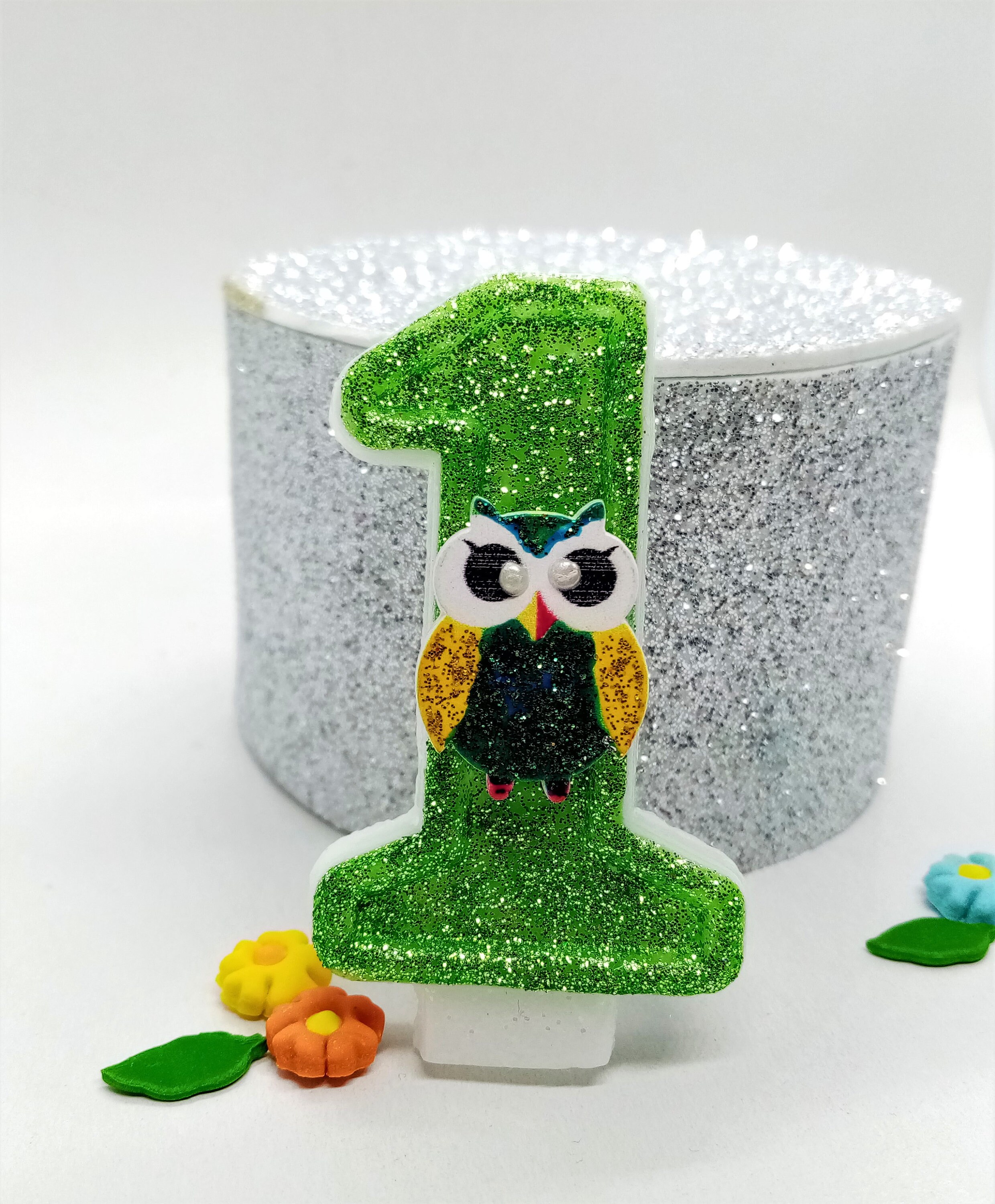 Owl candle Owl birthday theme Custom candles Etsy