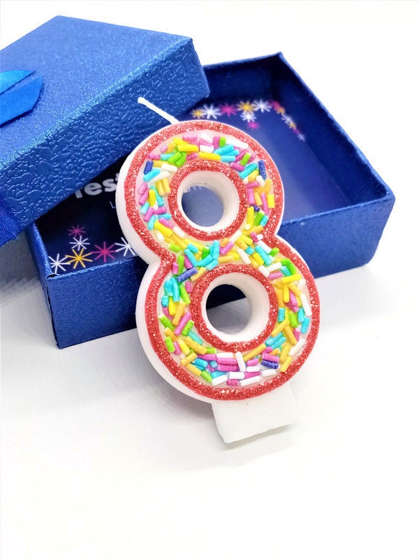 Sprinkle Birthday Candle Sprinkle Birthday Theme Etsy
