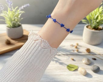 Heart Knot Bracelet | Korean Maedeup Adjustable Cord Jewelry | Daily K-Style Wristlet
