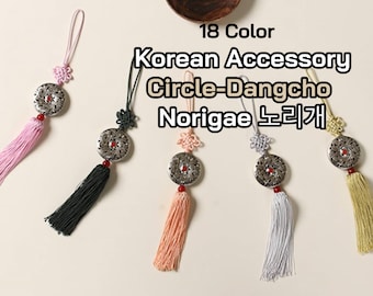 koreanische Hanbok Zubehör Quaste Norigae Handwerk Anhänger Charme Geschenkverpackung