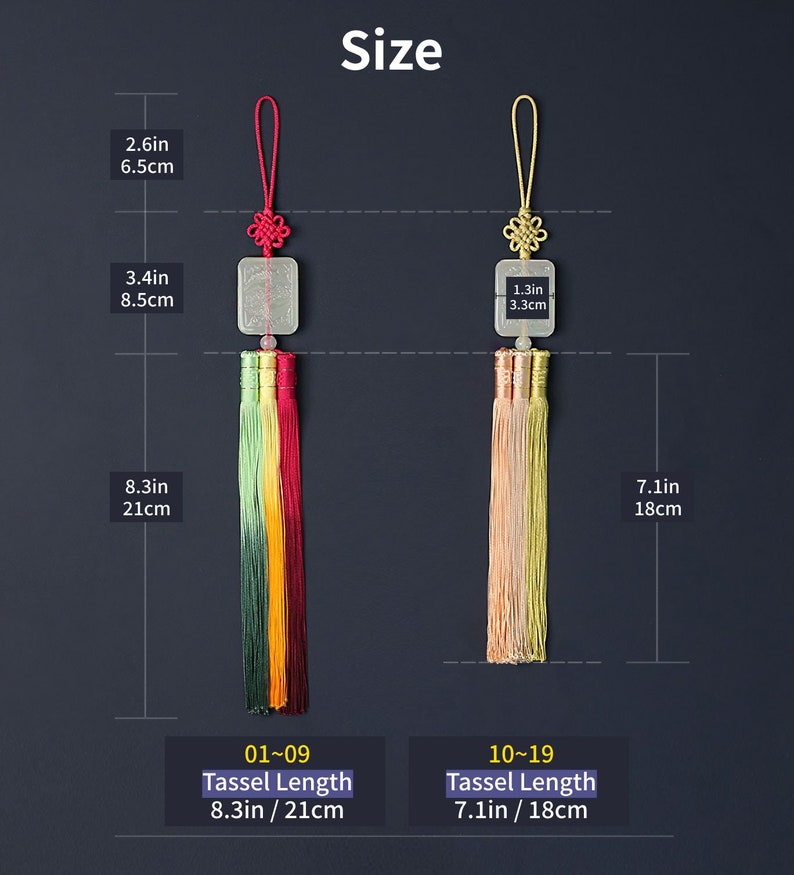 size information on Norigae