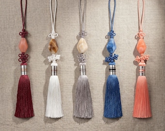 Concert Norigae Tassel, Korean Traditional Hanbok Accessory, Modern Kpop Bag Charm & Waist Keychain, Korean Style Pendant