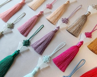 Butterfly Norigae Tassel | Korean Hanbok Accessory | K-Fashion Charm | K-Pop Demon Hunters Inspired Bag Charm