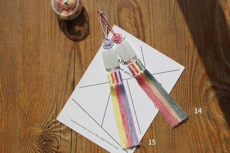 Various color of Norigae(traditional Korean accessory).