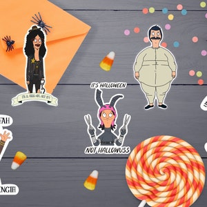 Bob&#39;s Burgers Halloween Stickers