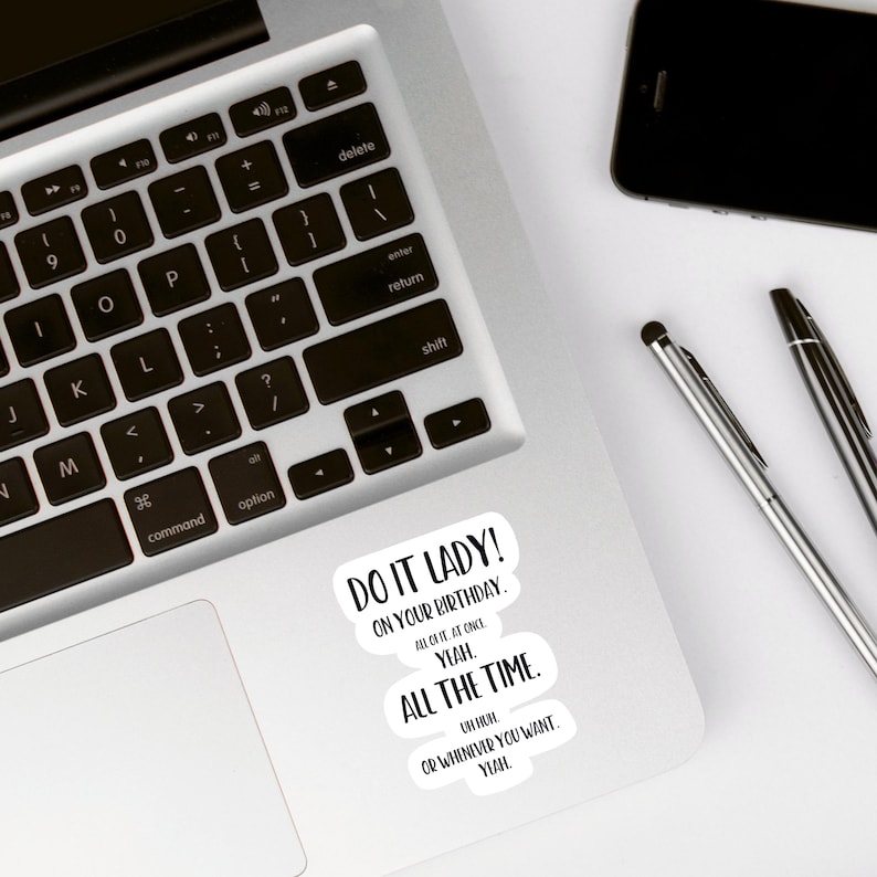 NOW 14 DESIGNS: Chit Stickers- Do It, Lady! - Etsy