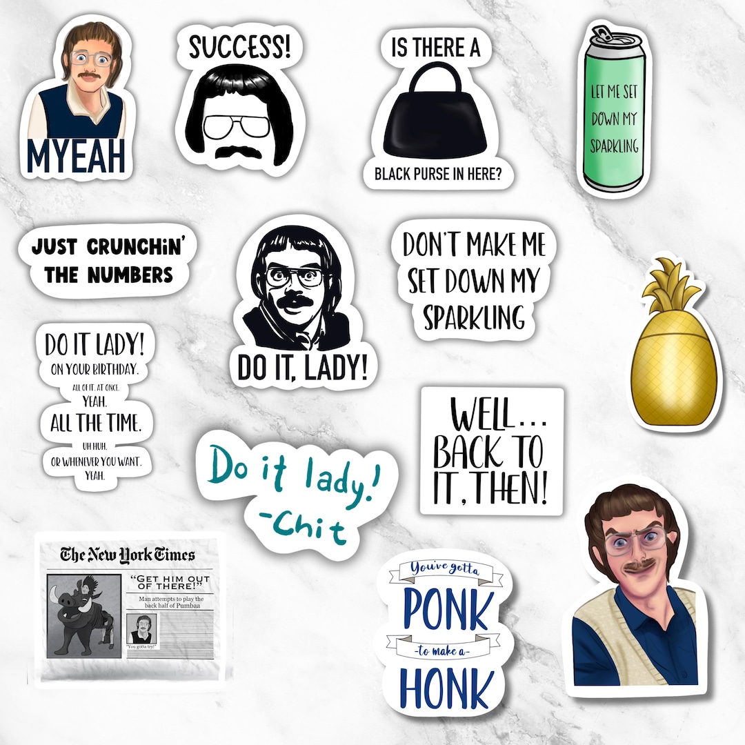 NOW 14 DESIGNS: Chit Stickers- Do It, Lady! - Etsy