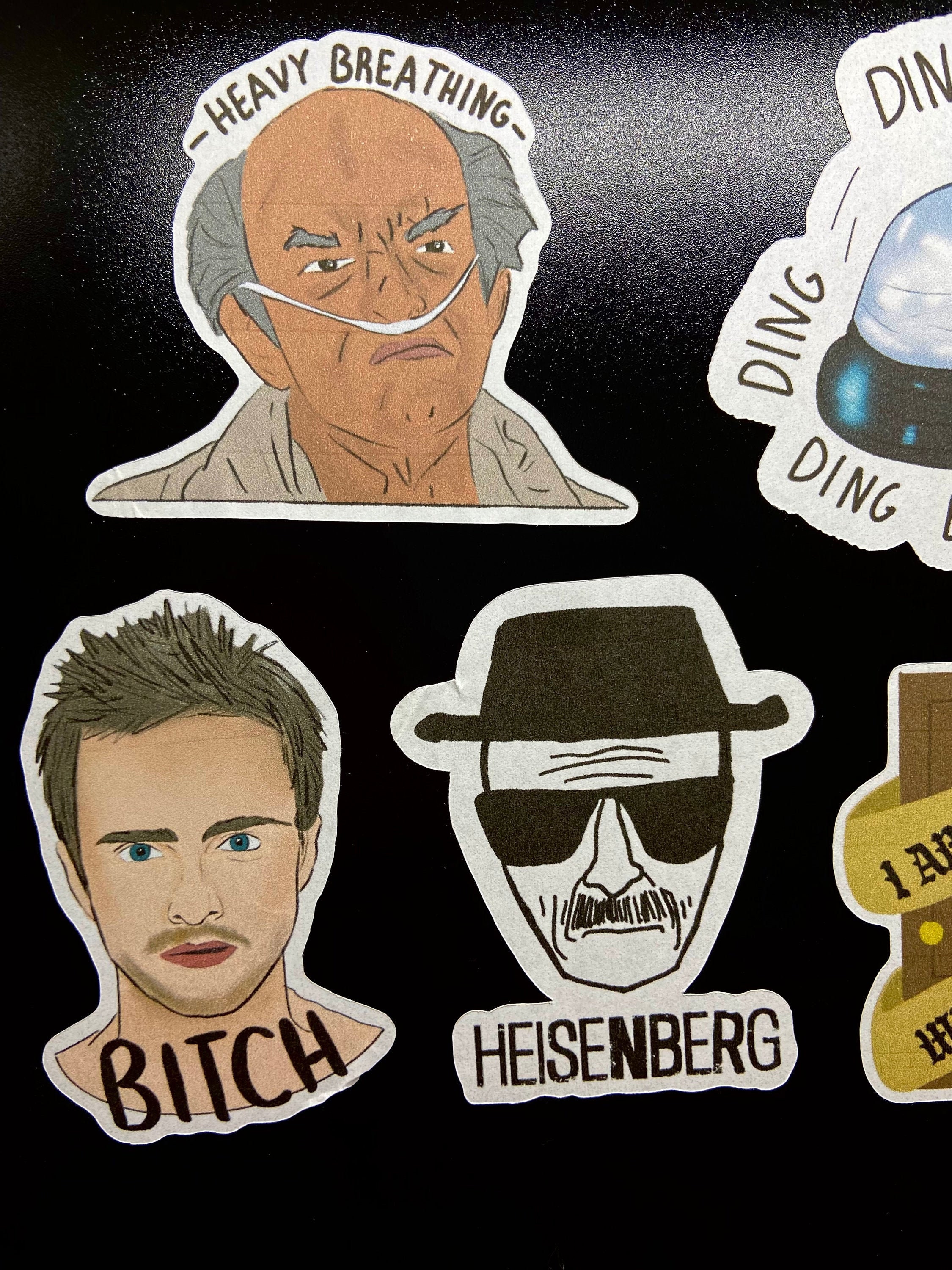 Breaking Bad Vinyl Stickers Etsy