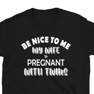Ogłoszenie o ciąży, koszulka w ciąży, koszulka Twins Baby Reveal Mom Shirt, prezent dla mamy
