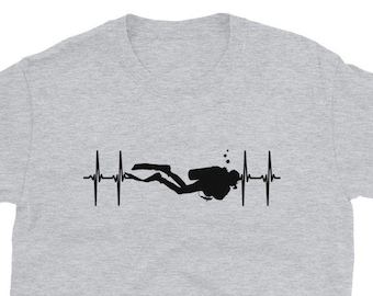 Plongée Sous-marine Cadeau Scuba Shirt Diver Shirt Dive T-Shirt Unisexe