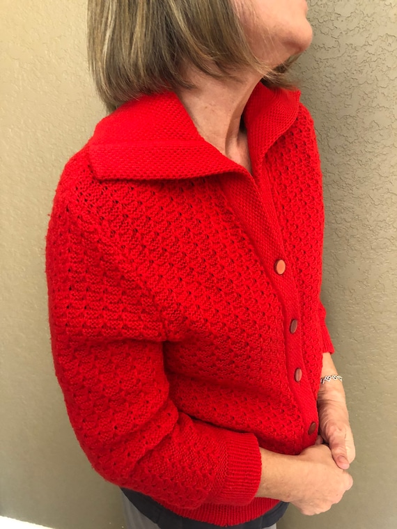 1950s Vintage // Bobbi Brooks // Cherry Red // 100