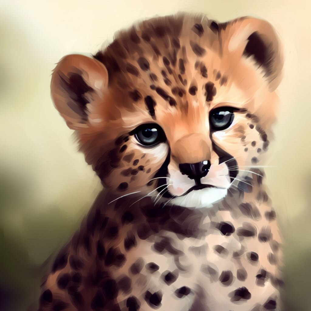 Baby cheetah cubs België