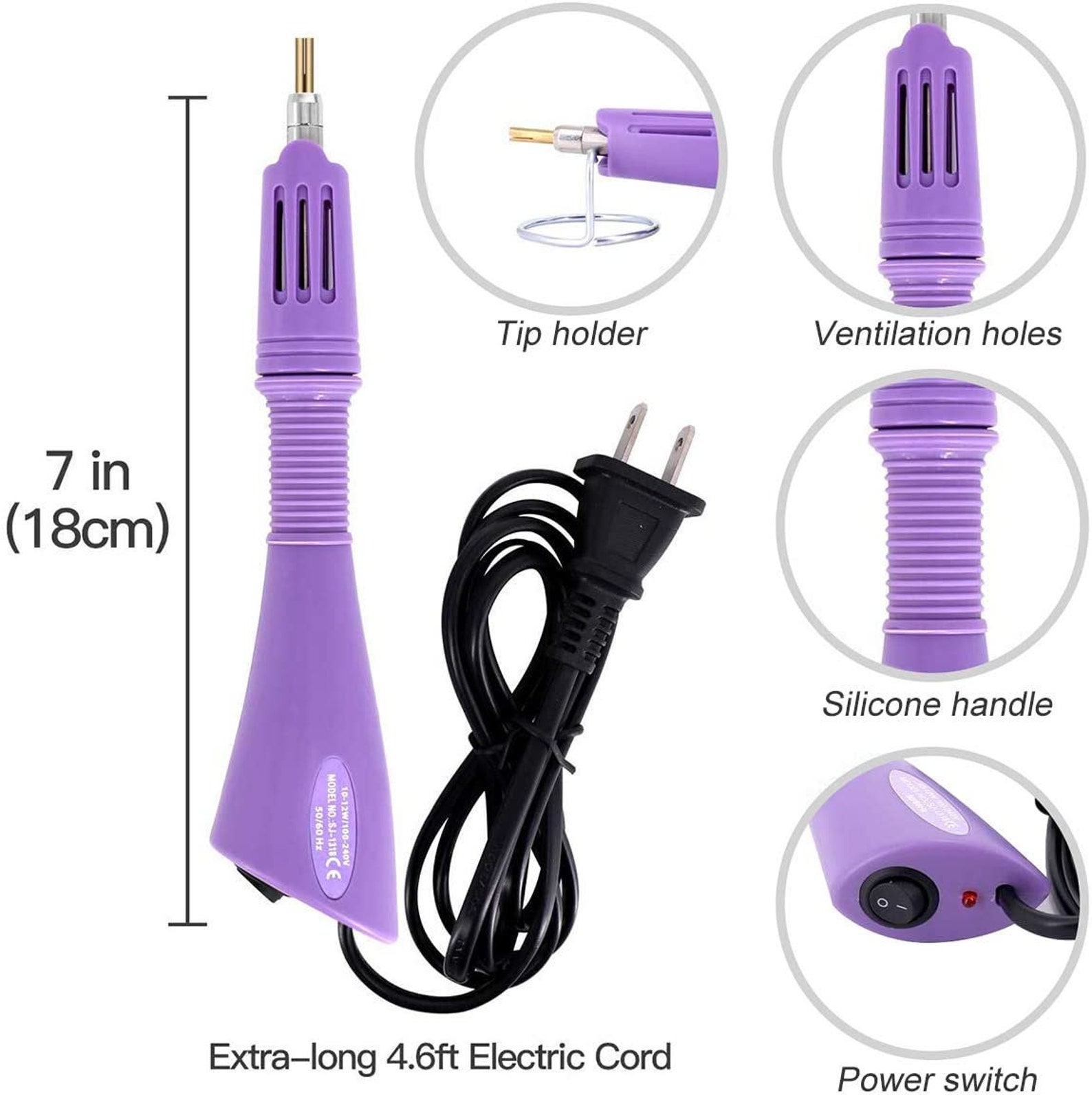 Hot Fix Applicator With Rhinestones With 7 Different Sizes Etsy