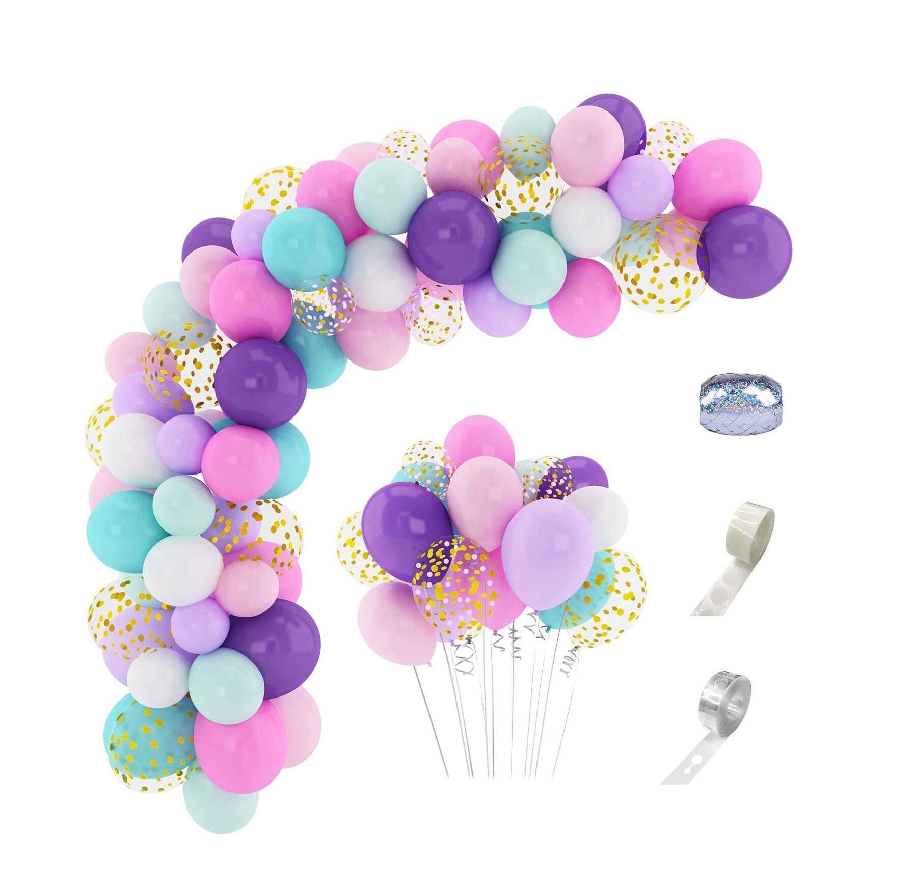 Unicorn Balloon Arch Girls Balloon Garland Kit Baby Shower 1st Etsy