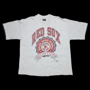 Rare Vintage 90s Starter Boston Red Sox Script Baseball Jersey Mens L