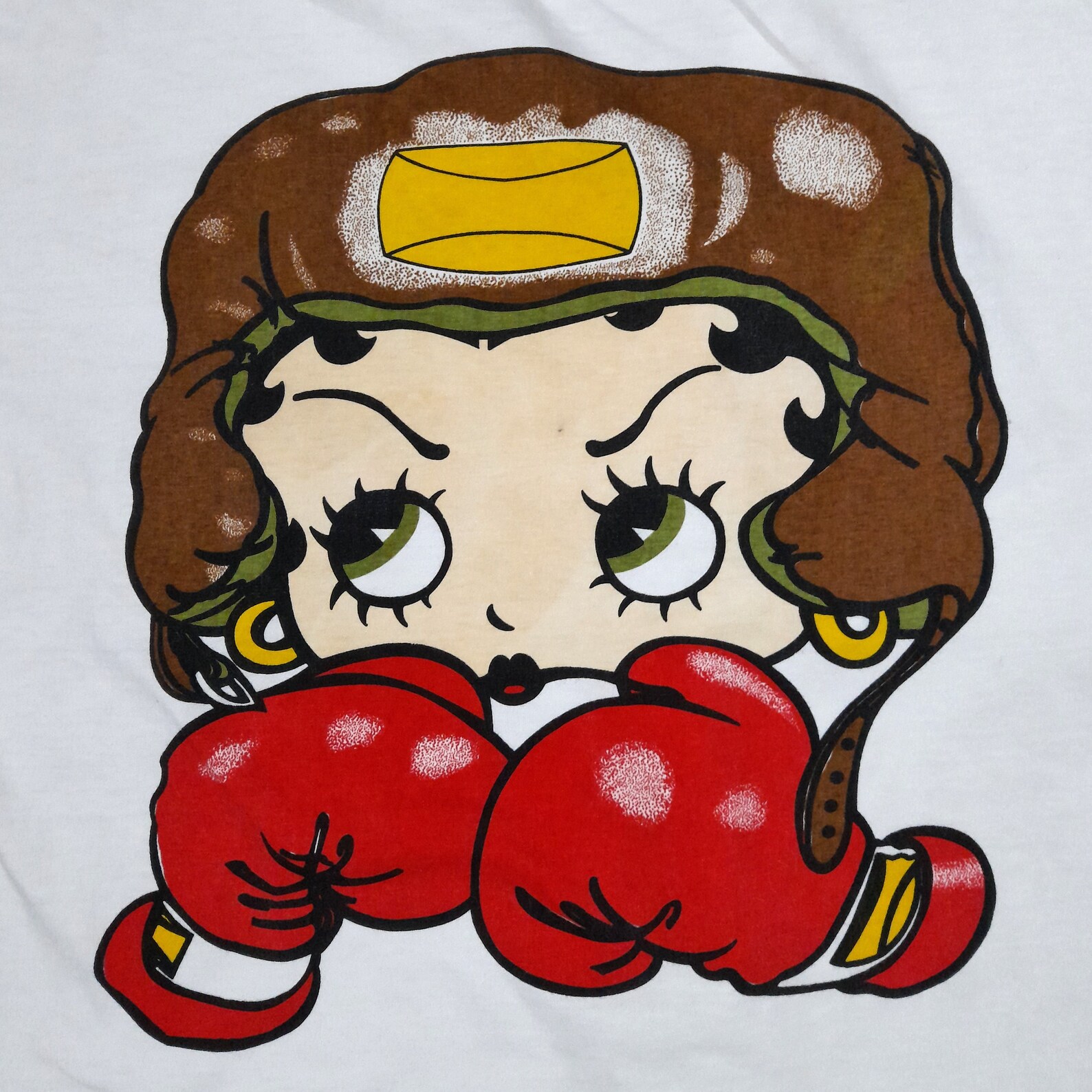Vintage 00s BETTY BOOP Boxing Front & Back Printed White Color | Etsy