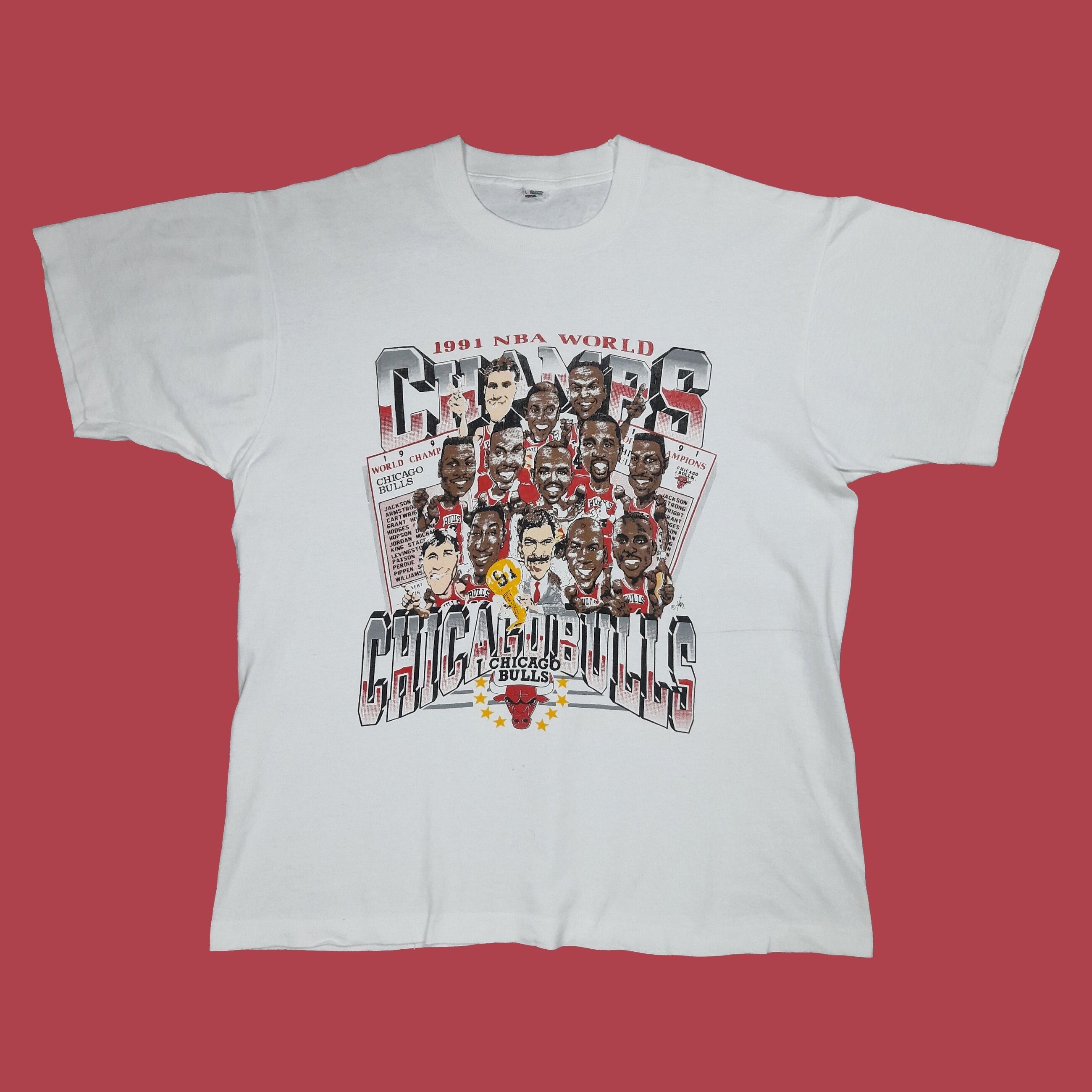Vintage 1992 Chicago Bulls NBA Championship T-shirt NF This t-shirt is Made To Order
