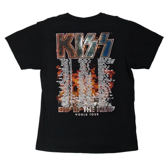 kiss end of the road tour 2019 t shirt