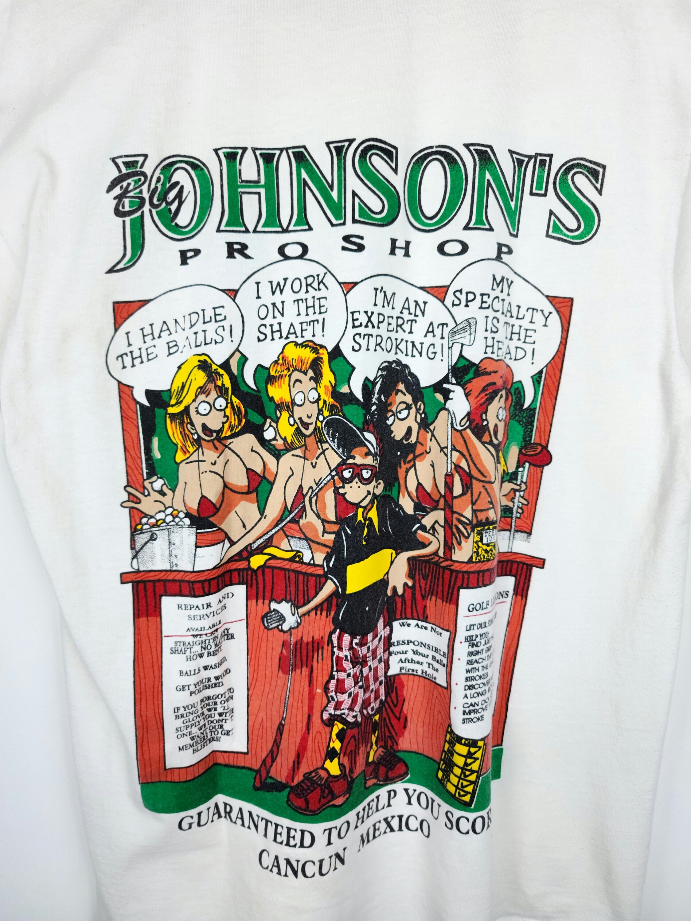 big johnson golf t shirts
