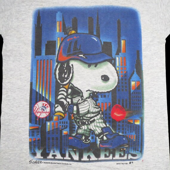 Vintage 90s // SNOOPY // MLB // New York Yankees /