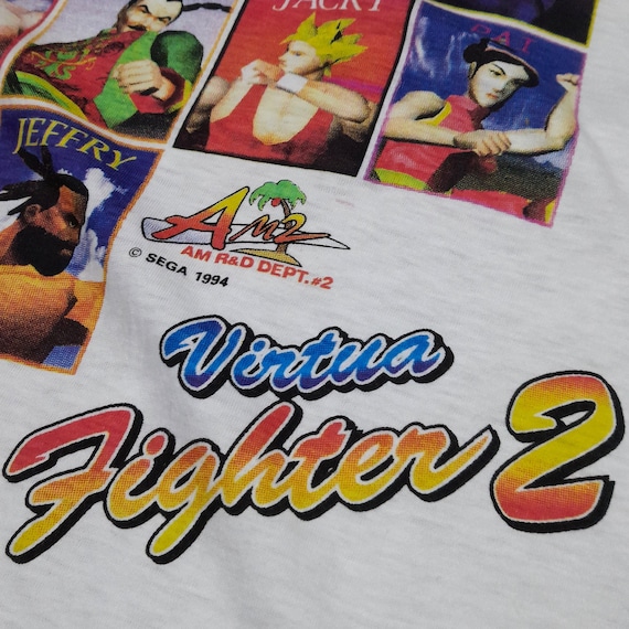 Vintage 90's SEGA Game VIRTUA FIGHTER 2 Dated 199… - image 2