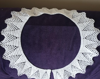 White Lace Neck Accessory