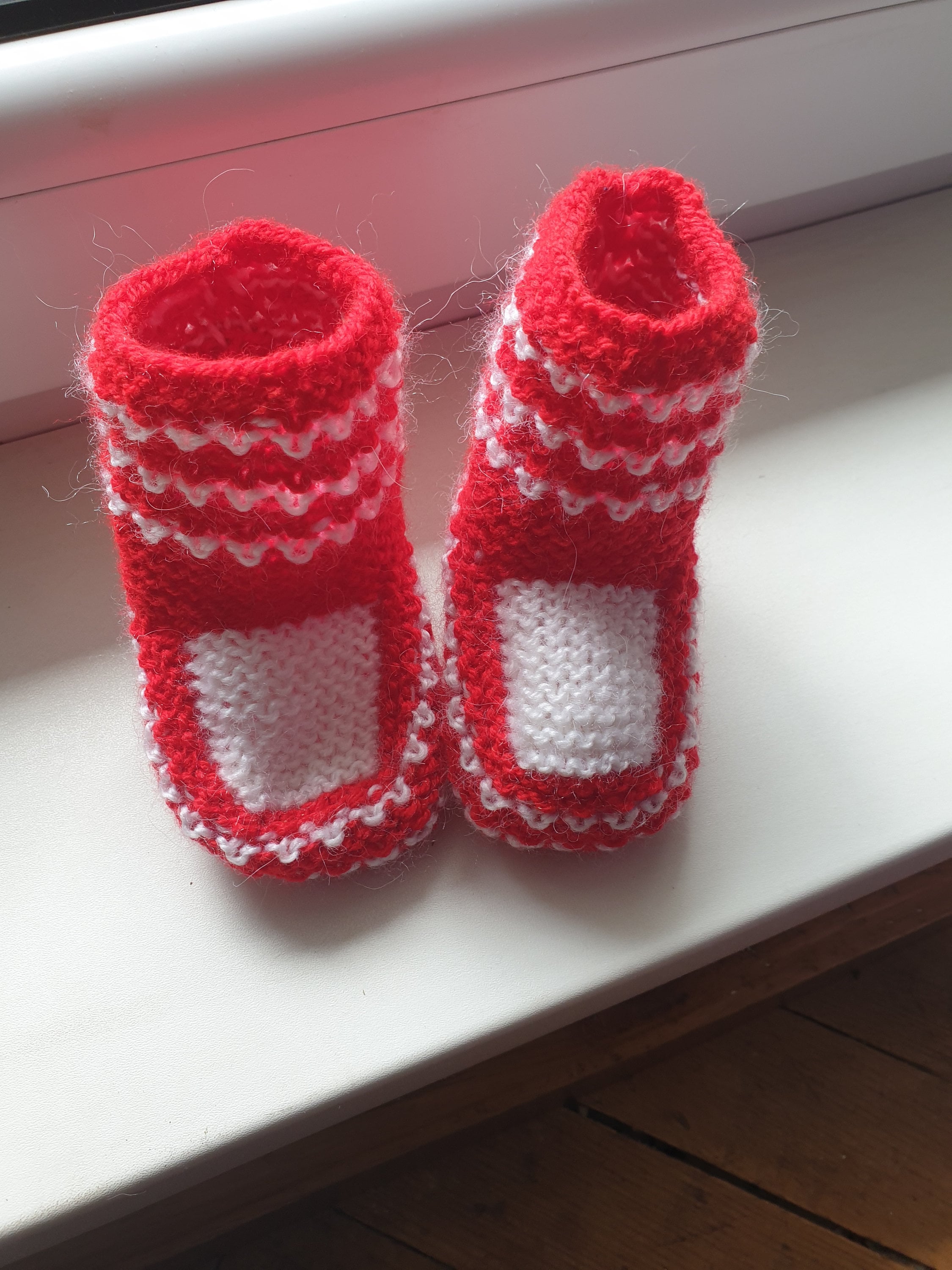 Red cheap infant boots