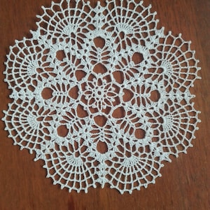 Set of 2 small crochet doily, lace crochet doily, crochet doilies, set of 2 coasters,  crochet napkin, table centerpiece