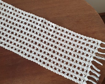 Handmade Lace Crochet Table Runner
