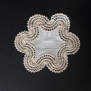 small crochet doily, lace crochet doily, crochet doilies, coaster, wedding party decor, crochet napkin, table centerpiece