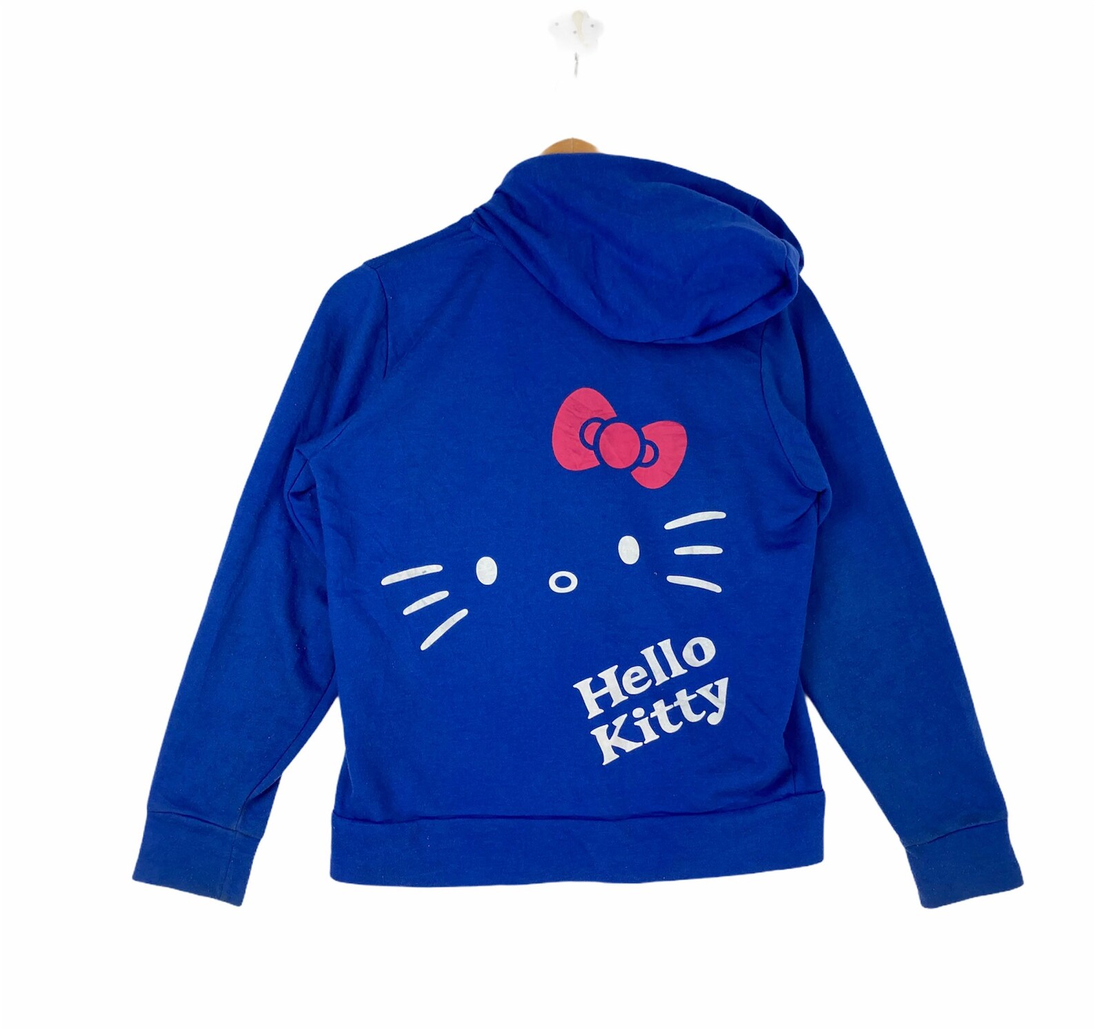 Vintage Hello Kitty Sweatshirt Hoodie Nice Design Long Sleeve Etsy