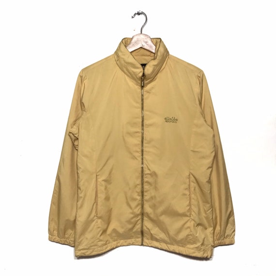 Vintage Ellesse Gold Color Zipper Bombers Jacket W