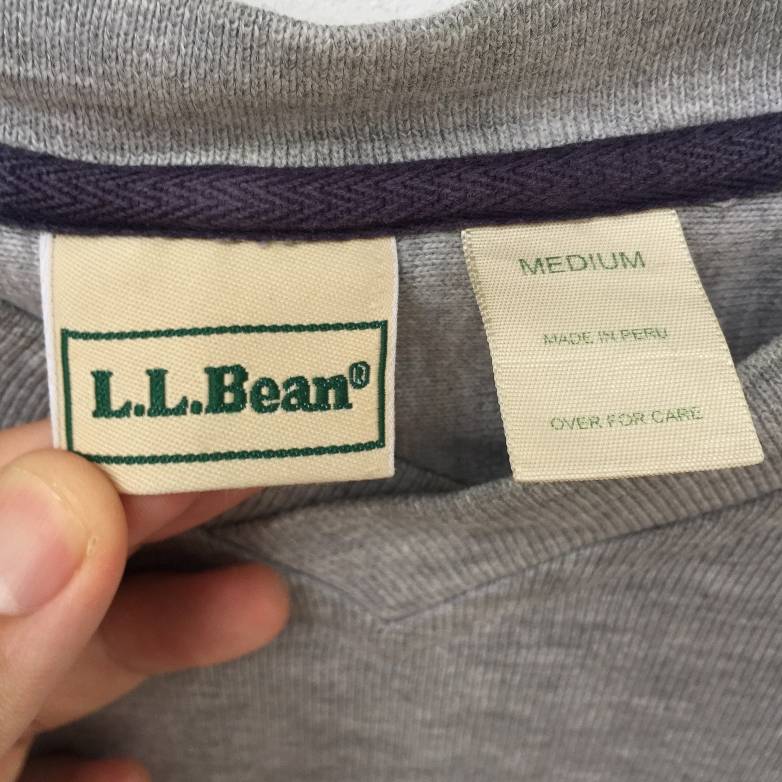 Vintage L.L Bean Two Color Logo Shirt Spell Out Nice Design | Etsy