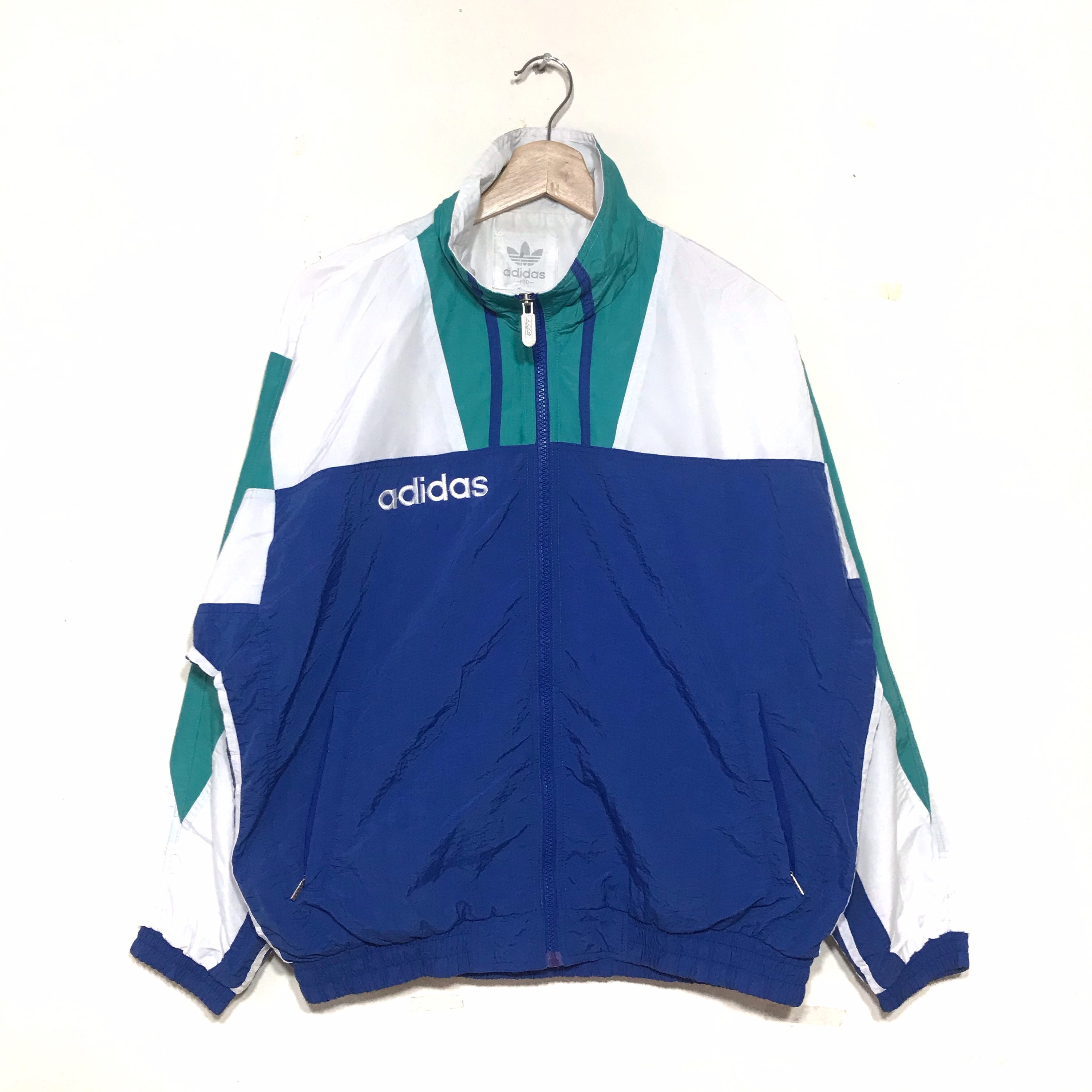 multi colored windbreaker jacket