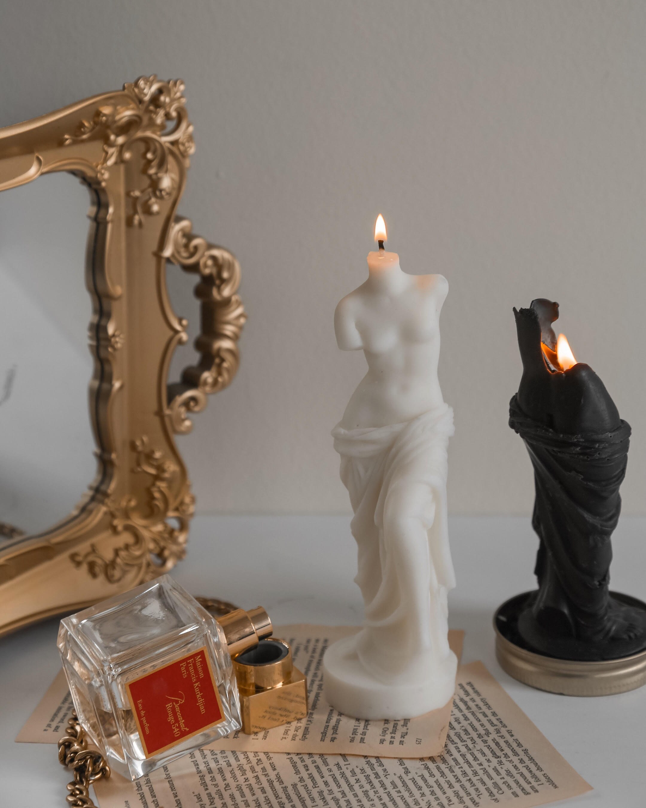 GODDESS CANDLE I Venus Sculptural Candle Handmade Home Decor Etsy