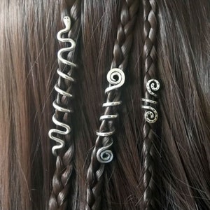 MALI PAH SILVER CUFFS  Concert hairstyles, Wavy hair, Hair jewelry for  braids