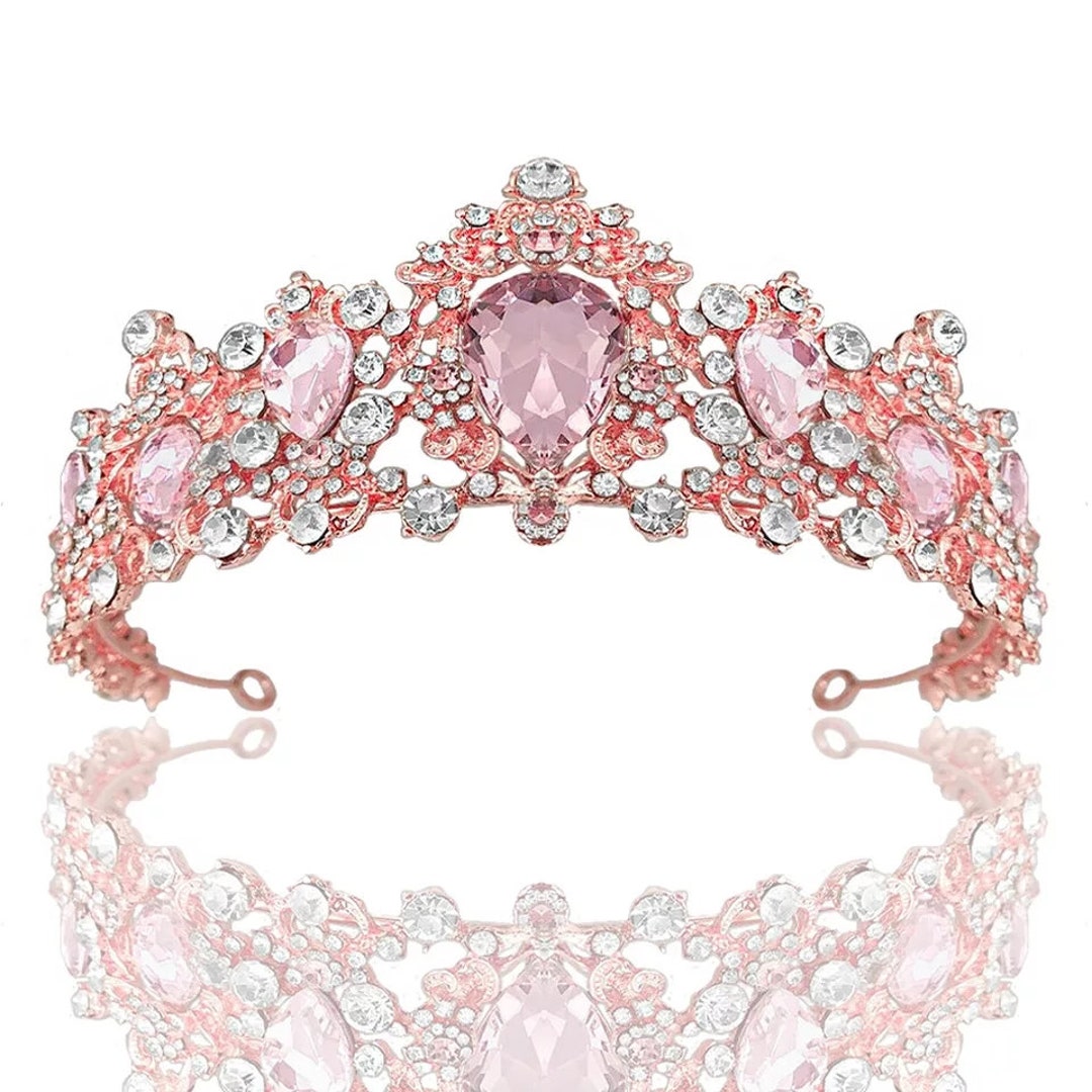 Tiaras Wedding Crown Bridal Hair Accessories Luxury Baroque Crystal ...