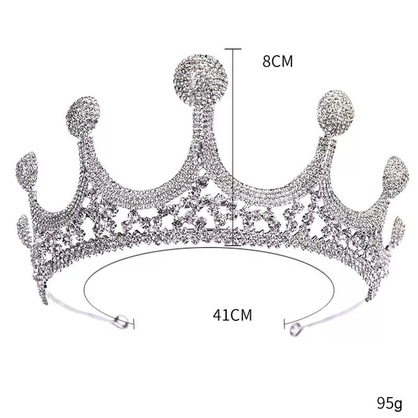 Fancy Tiara Quinceanera Crown Birthday Party Tiara Birthday Etsy